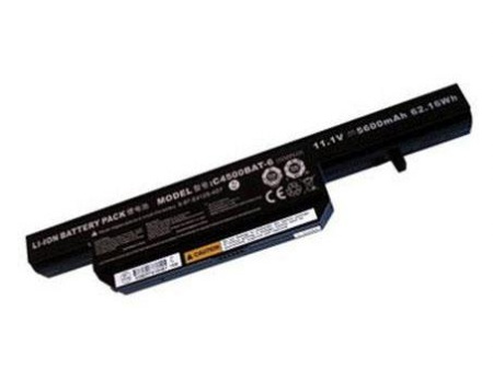 C4500BAT-6 for Clevo & Hi-Grade& Pcspecialist Optimus&ChiliGREEN laptop compatible battery